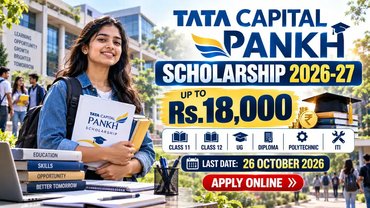 Tata Capital Pankh Scholarship 2026-27