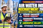 Air Water India Recruitment 2026