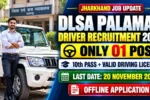 DLSA Palamau Driver Recruitment 2026
