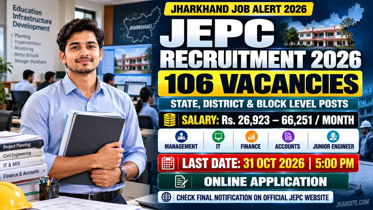 JEPC Recruitment 2026
