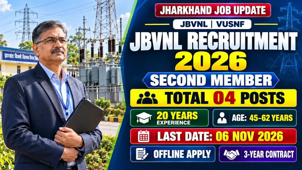 JBVNL Recruitment 2026