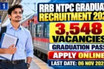 RRB NTPC Graduate Recruitment 2026